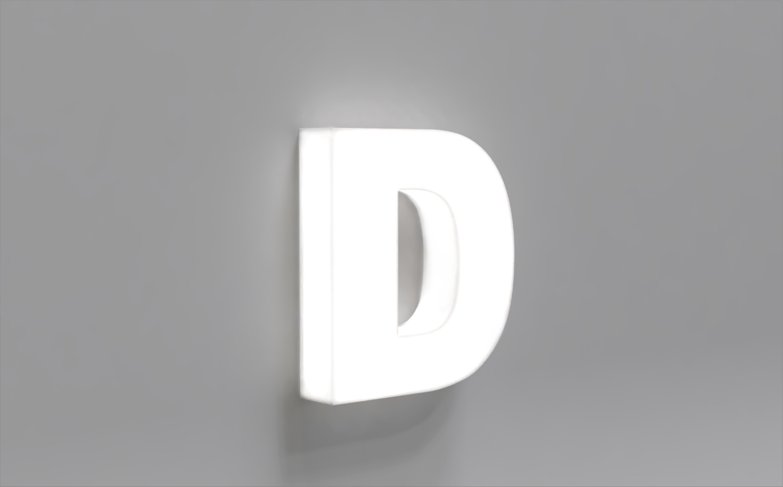3D Acrylic Letters