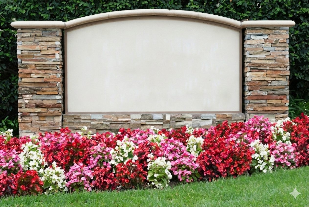 Monuments Sign