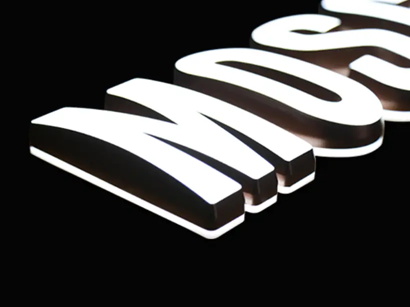 Mini Letters Face & Edge-Lit